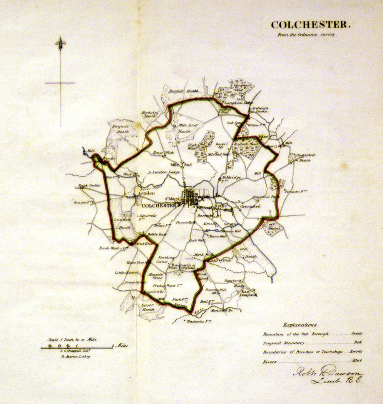 Maps Of Colchester