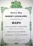 [Title-Page] A New General Atlas Of Modern Geography ...