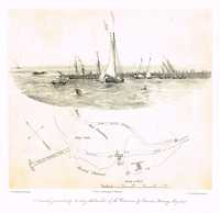 Untitled [View / Map of Weston Pier, Somerset]