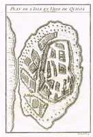 Plan De L'Isle Et Ville De Quiloa