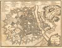 A Plan Of The City Of Wurtzburg