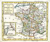 La Francia Divisa In Provincie ... I. Di Corsica