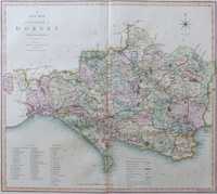 A New Map Of The County of Dorset