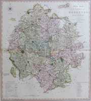 A New Map Of the County of Hereford