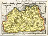 A Map of Surrey