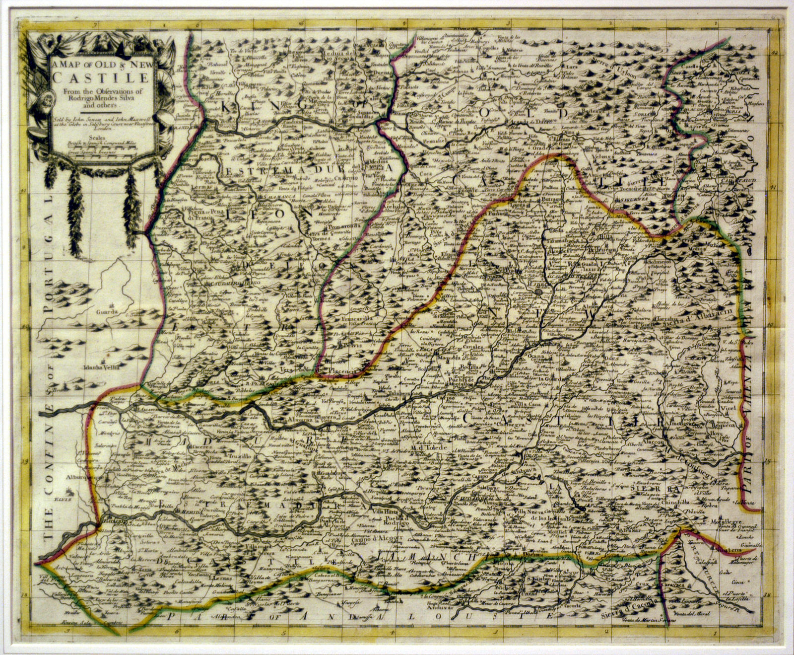 Jonathan Potter: Map : A Map Of Old & New Castile 