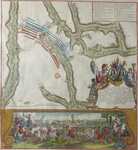 Plan De La Situation Ou La Bataille De Ramillis, .... 1706