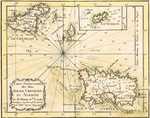 Carte Particuliere des Isles Jersey Grenesey et Aurigny