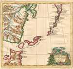 Carte Des Isles Kouriles dapres le Carte Russe