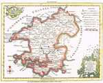 A Map of Pembrokeshire ..